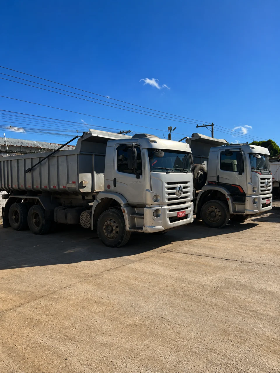 Operação com caminhões